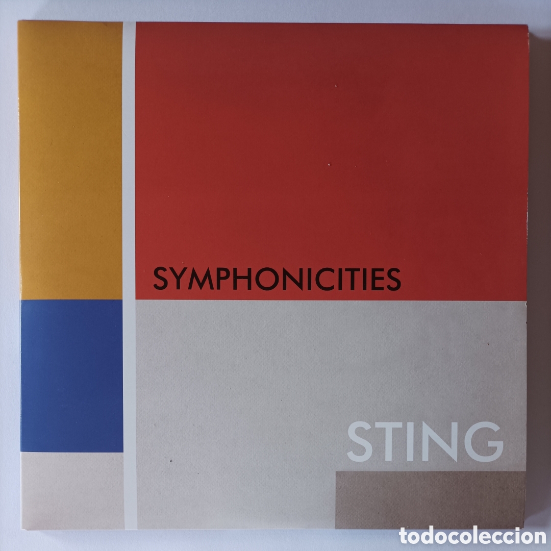 Discos de vinilo: STING. SYMPHONICITIES. DEUTSCHE GRAMMOPHON. 2010. DISCO VINILO DOBLE LP. EXCELENTE ESTADO. ESCASO.