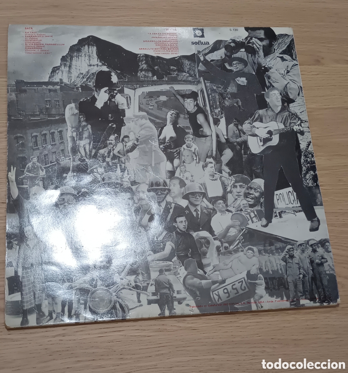 Discos de vinilo: LP Hertzainak primera edici&oacute;n - Foto 2