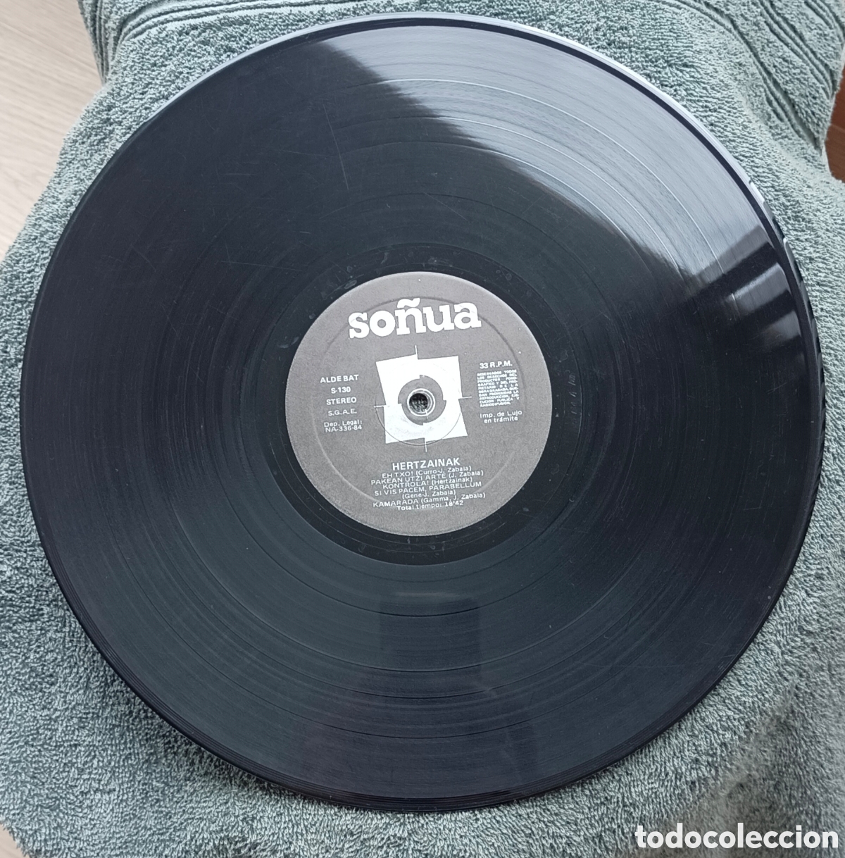 Discos de vinilo: LP Hertzainak primera edici&oacute;n - Foto 3