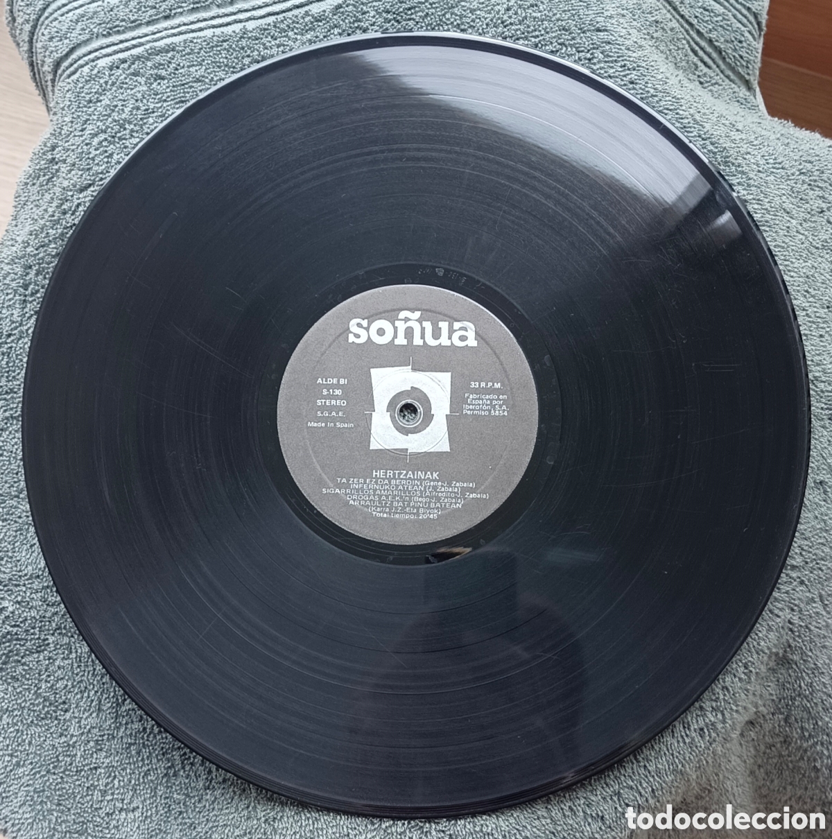 Discos de vinilo: LP Hertzainak primera edici&oacute;n - Foto 4