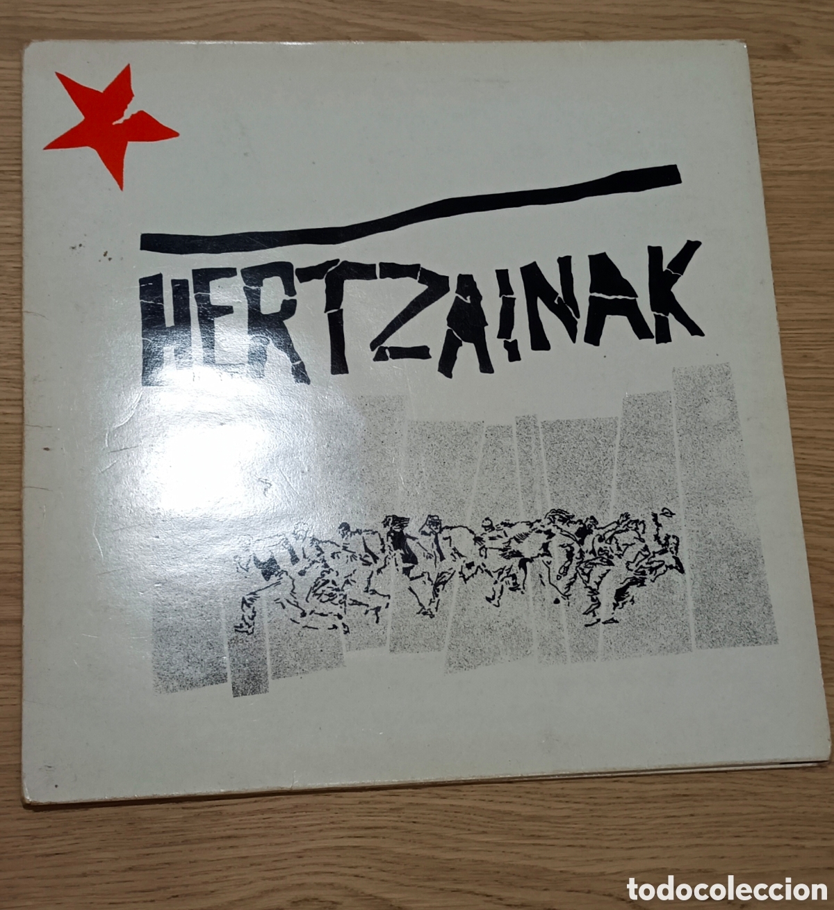Discos de vinilo: LP Hertzainak primera edici&oacute;n