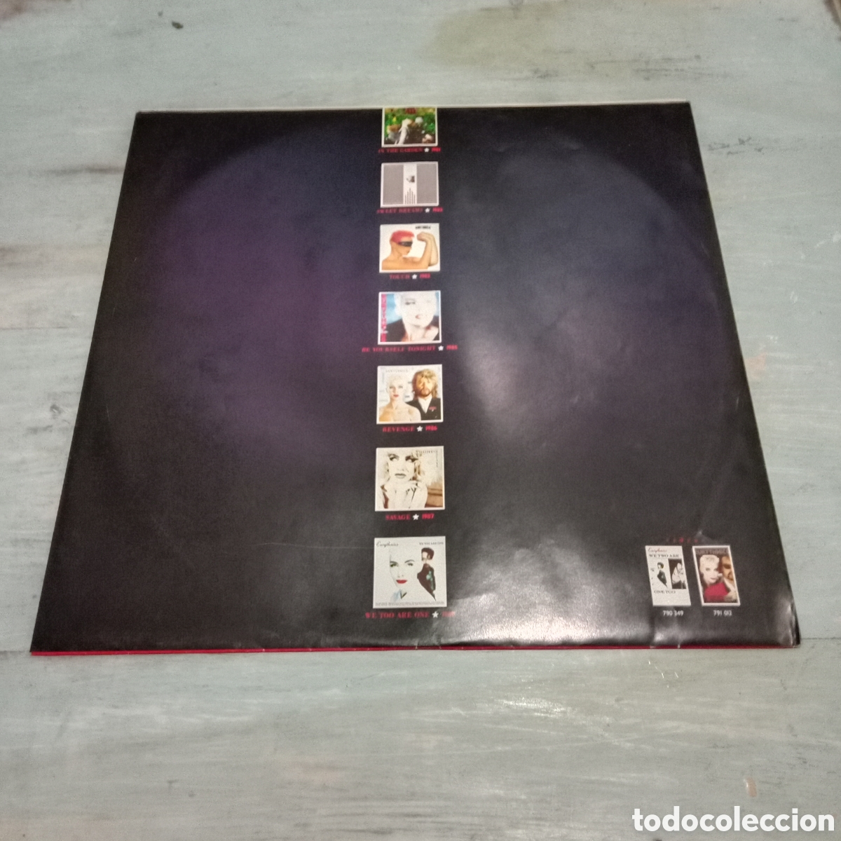 Discos de vinilo: EURYTHMICS - GREATEST HITS - LP - Foto 5
