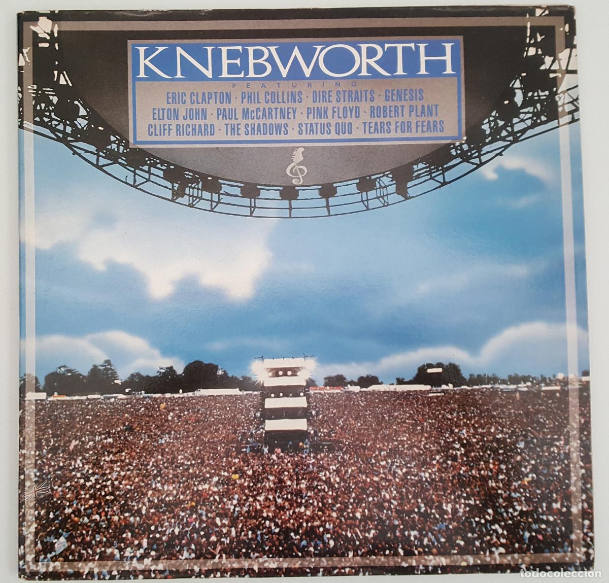 Discos de vinilo: KNEBWORTH, CLAPTON, PHIL COLLINS, DIRE STRAITS, PINK FLOYD, MCCARTNEY, ELTON JOHN... VINILO LP DISCO