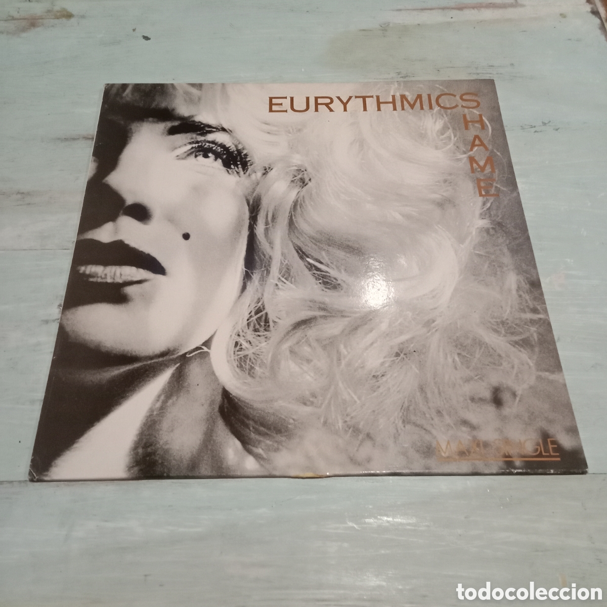 Discos de vinilo: EURYTHMICS - SHAME - MAXI-SINGLE 12&rdquo;