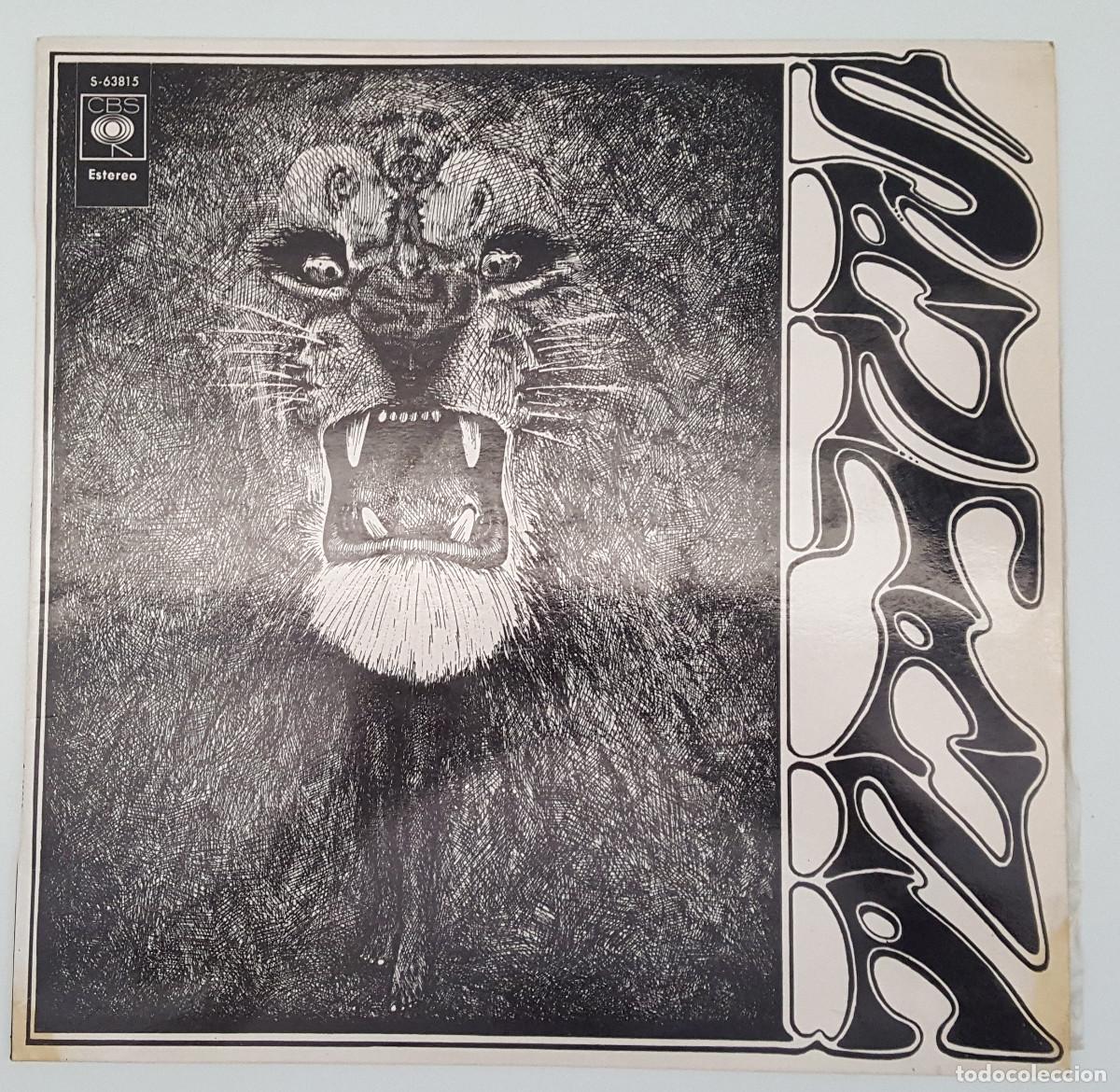 Discos de vinilo: SANTANA, PRIMER LP, EDICI&Oacute;N ESPA&Ntilde;OLA CBS 1970, VINILO LP DISCO