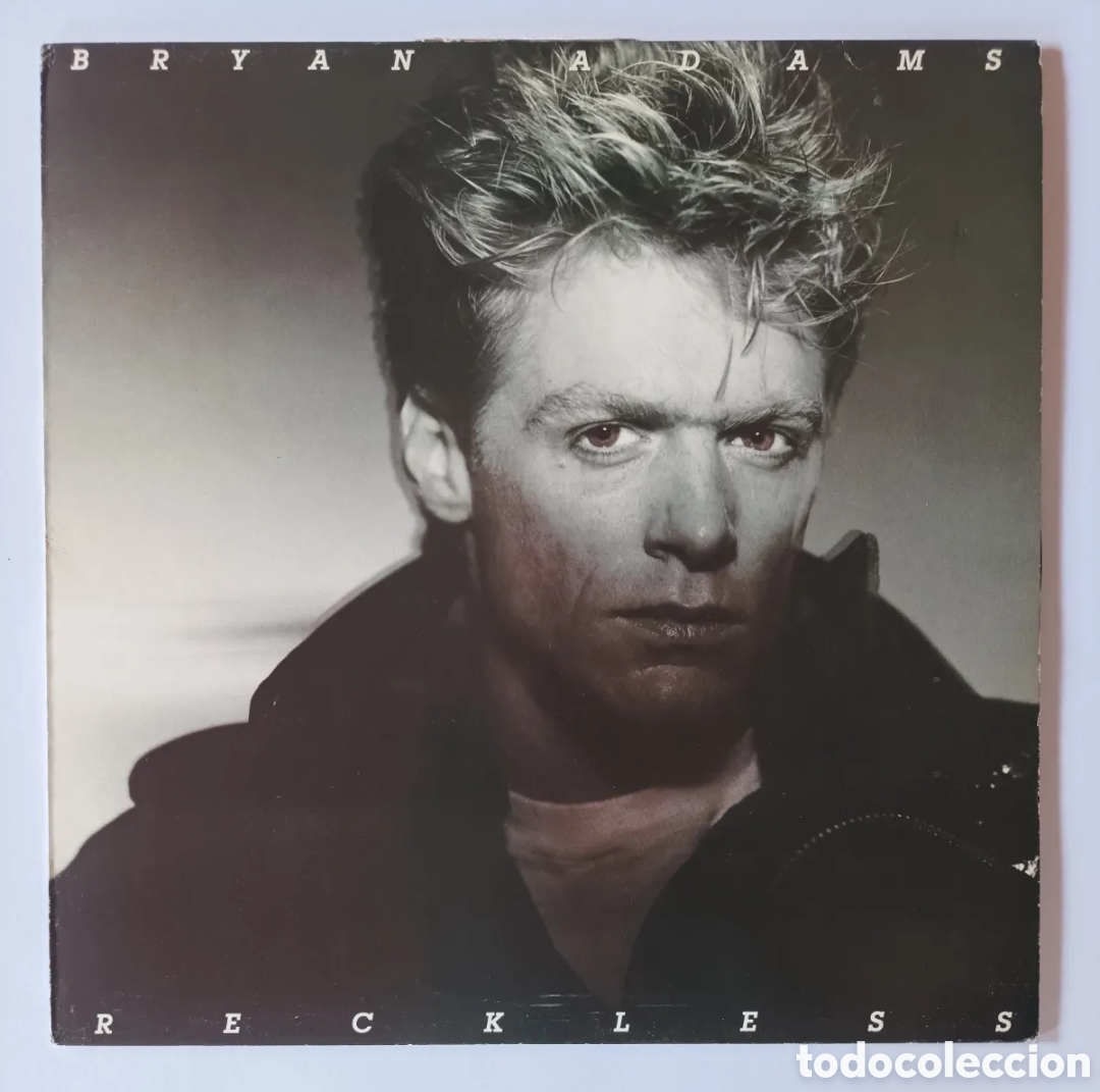 Discos de vinilo: BRYAN ADAMS. RECKLESS. DISCO VINILO LP. EXCELENTE ESTADO.
