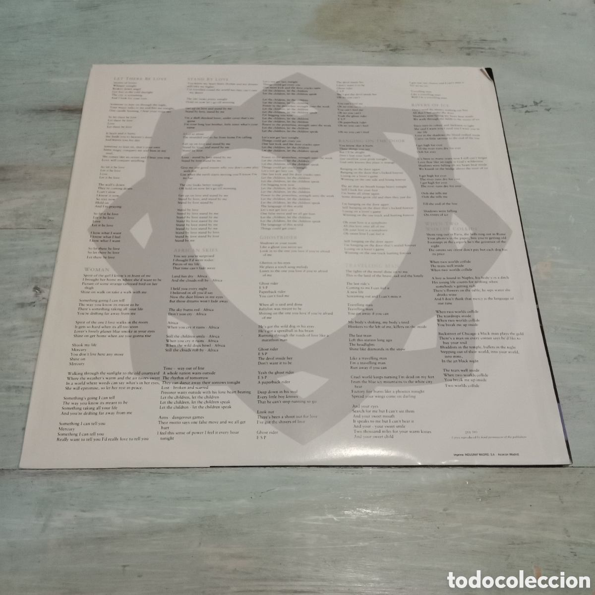 Discos de vinilo: SIMPLE MINDS - REAL LIFE - LP - Foto 5