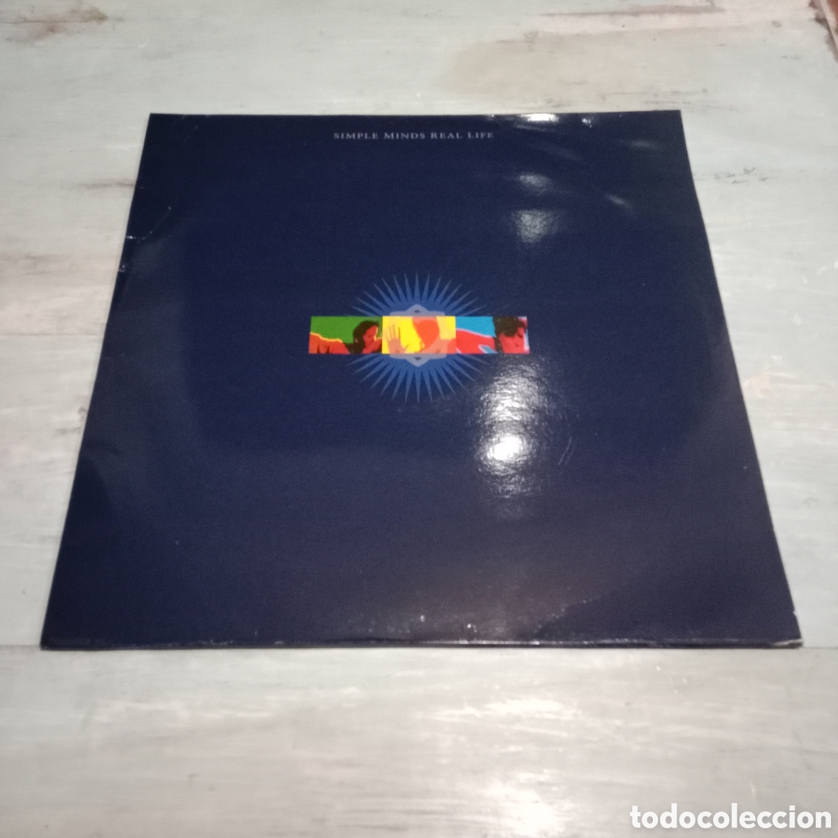 Discos de vinilo: SIMPLE MINDS - REAL LIFE - LP - Foto 1