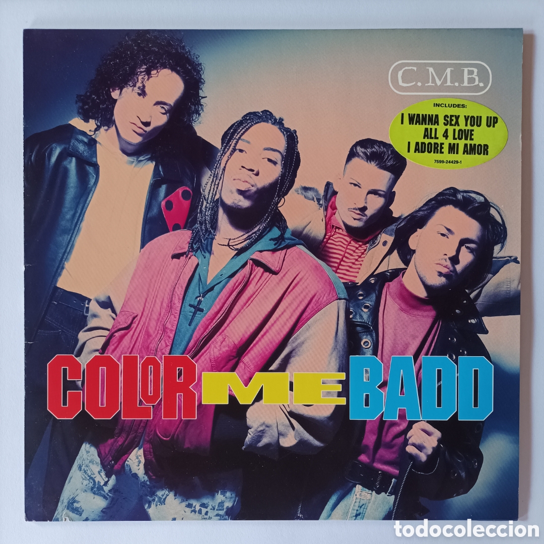 Discos de vinilo: COLOR ME BADD. DISCO VINILO LP. EXCELENTE ESTADO.