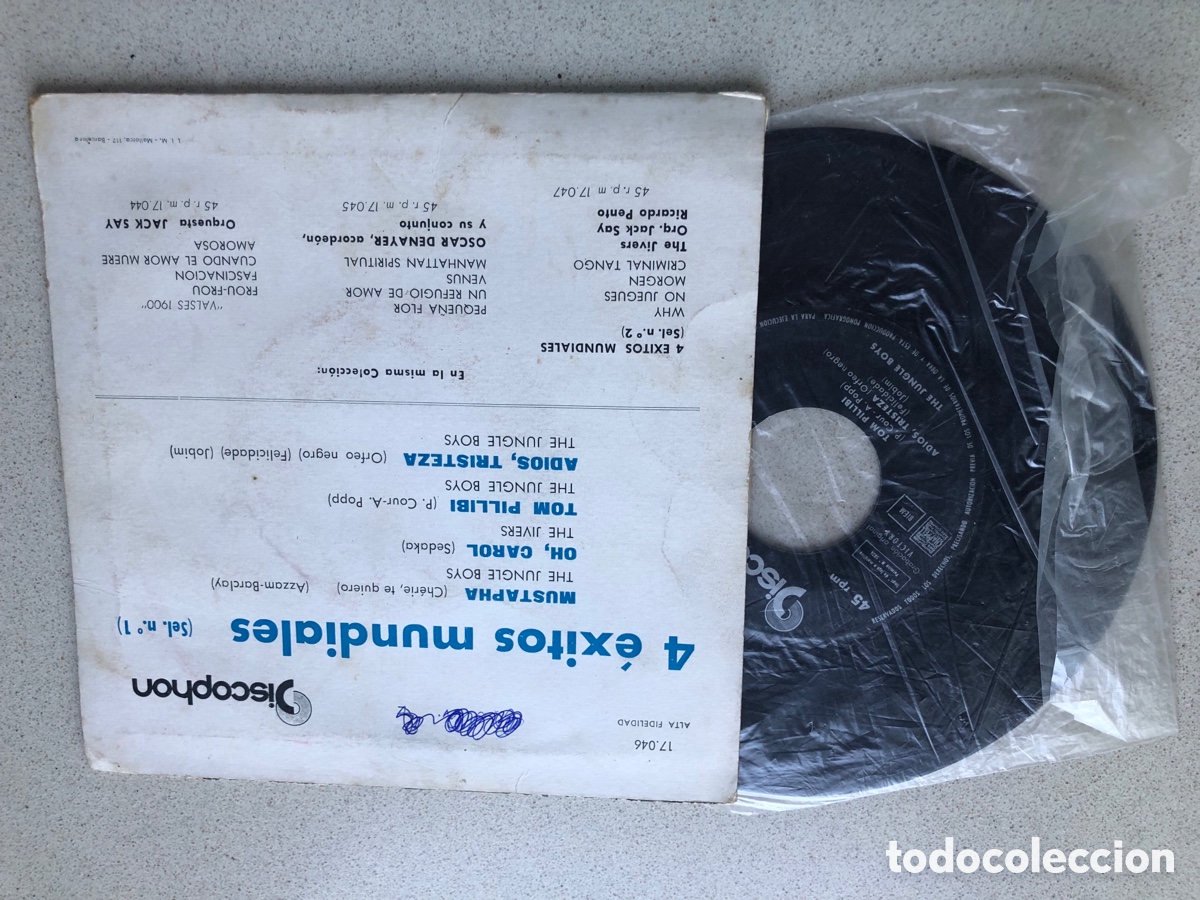 Discos de vinilo: Vinilo antiguo sin probar - Foto 2