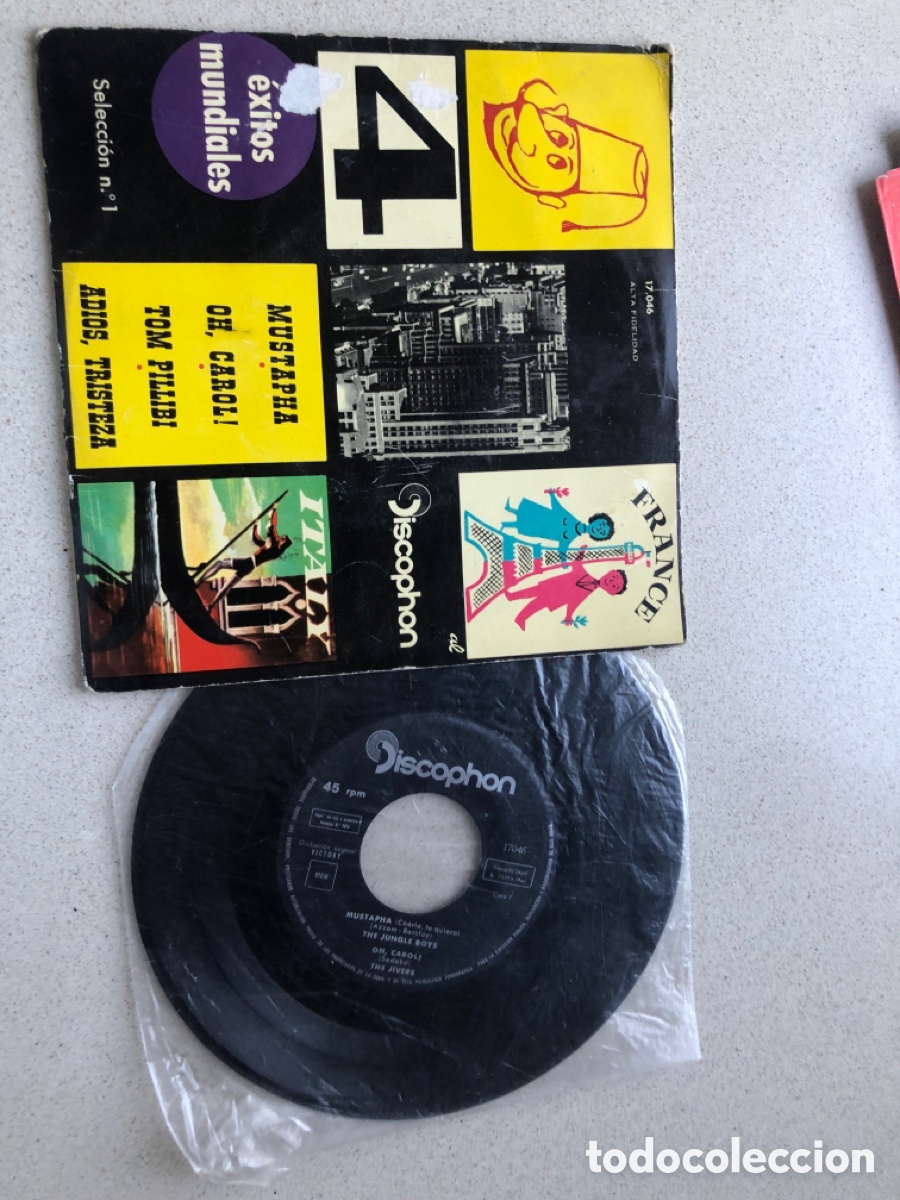Discos de vinilo: Vinilo antiguo sin probar