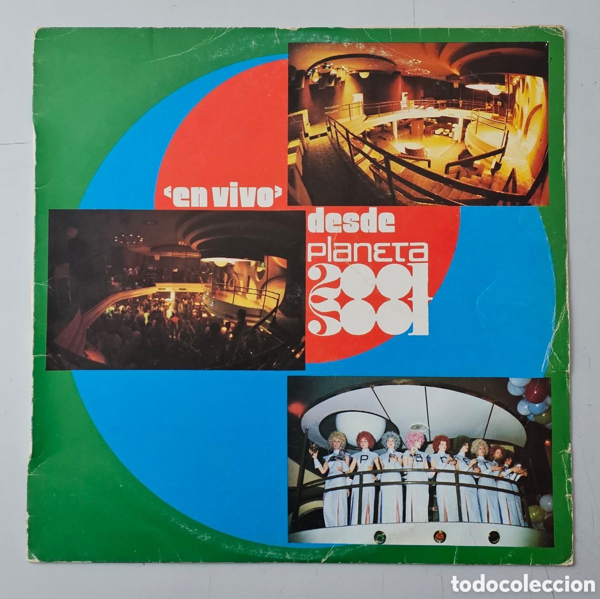 Discos de vinilo: LP V/A EN VIVO DESDE PLANETA 2001 (Espa&ntilde;a - RCA - 1975) Moll & Moll Mochi Doctor Pop Bananas Cocos
