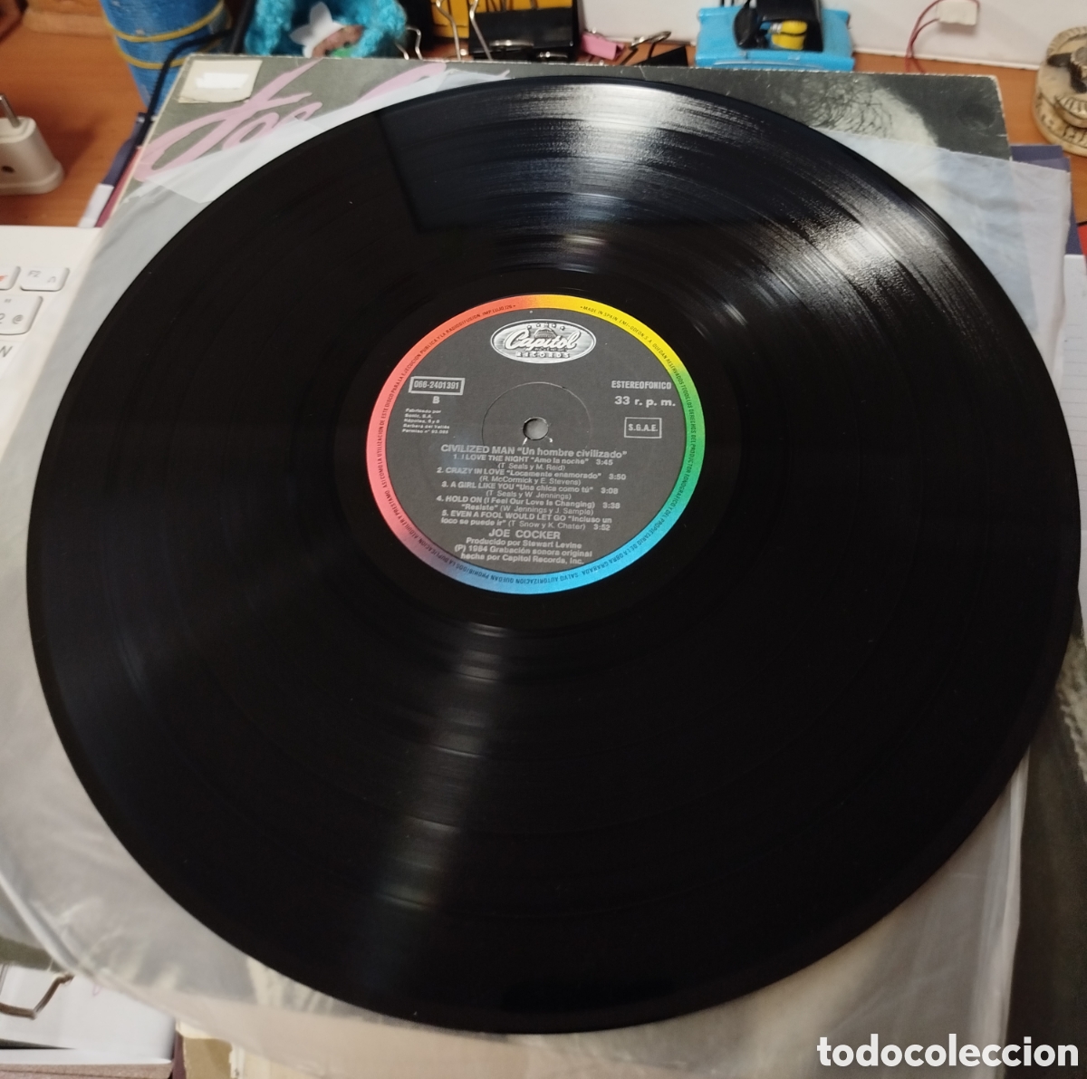 Discos de vinilo: Joe Cocker &ndash; Civilized Man - Foto 2