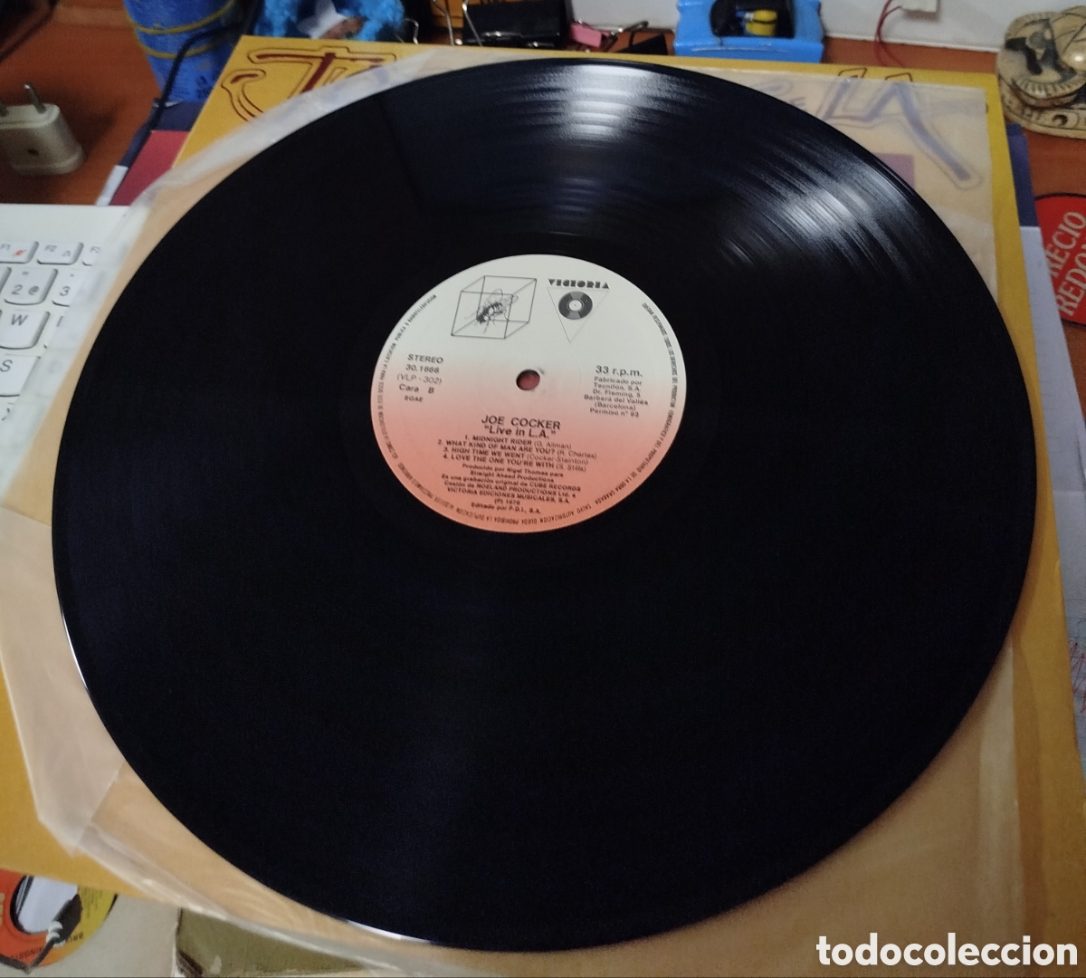 Discos de vinilo: Joe Cocker - Live In L.A - Foto 2
