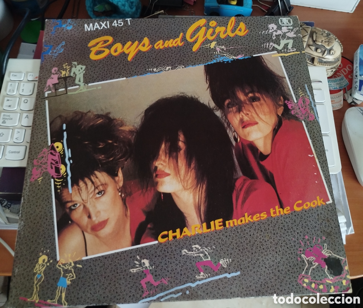 Discos de vinilo: Charlie makes the cook - boys and girls.