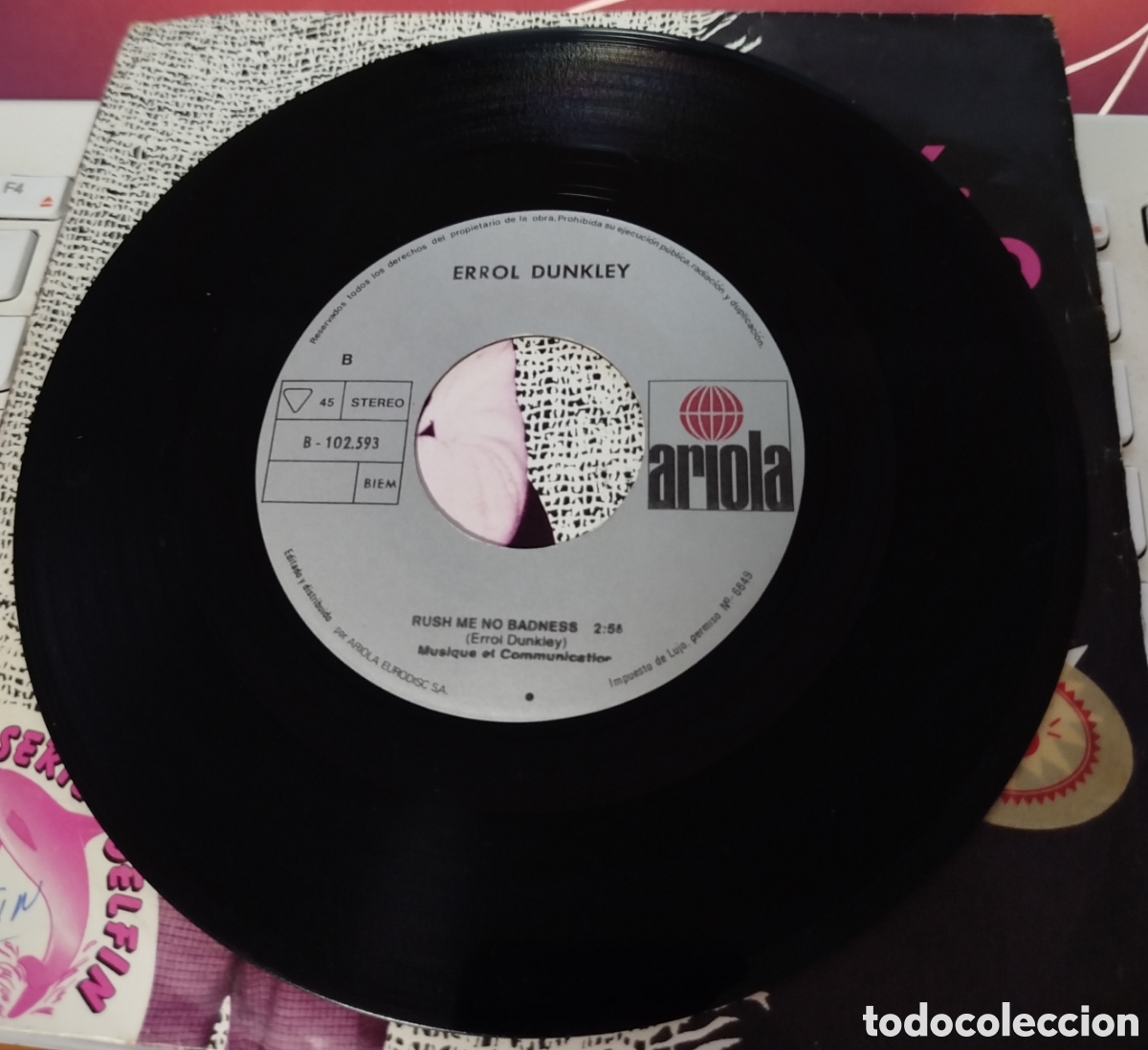 Discos de vinilo: Errol Dunkley - O.K. Fred - Foto 2