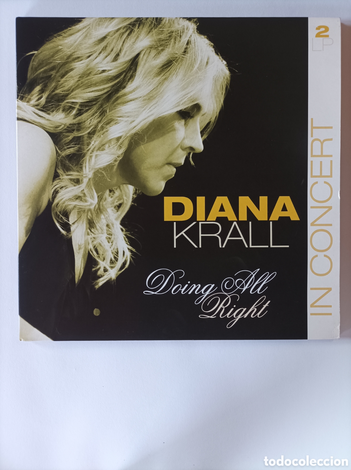 Discos de vinilo: DIANA KRALL. DOUNG THE RIGHT. DISCO VINILO DOBLE LP. EXCELENTE ESTADO.