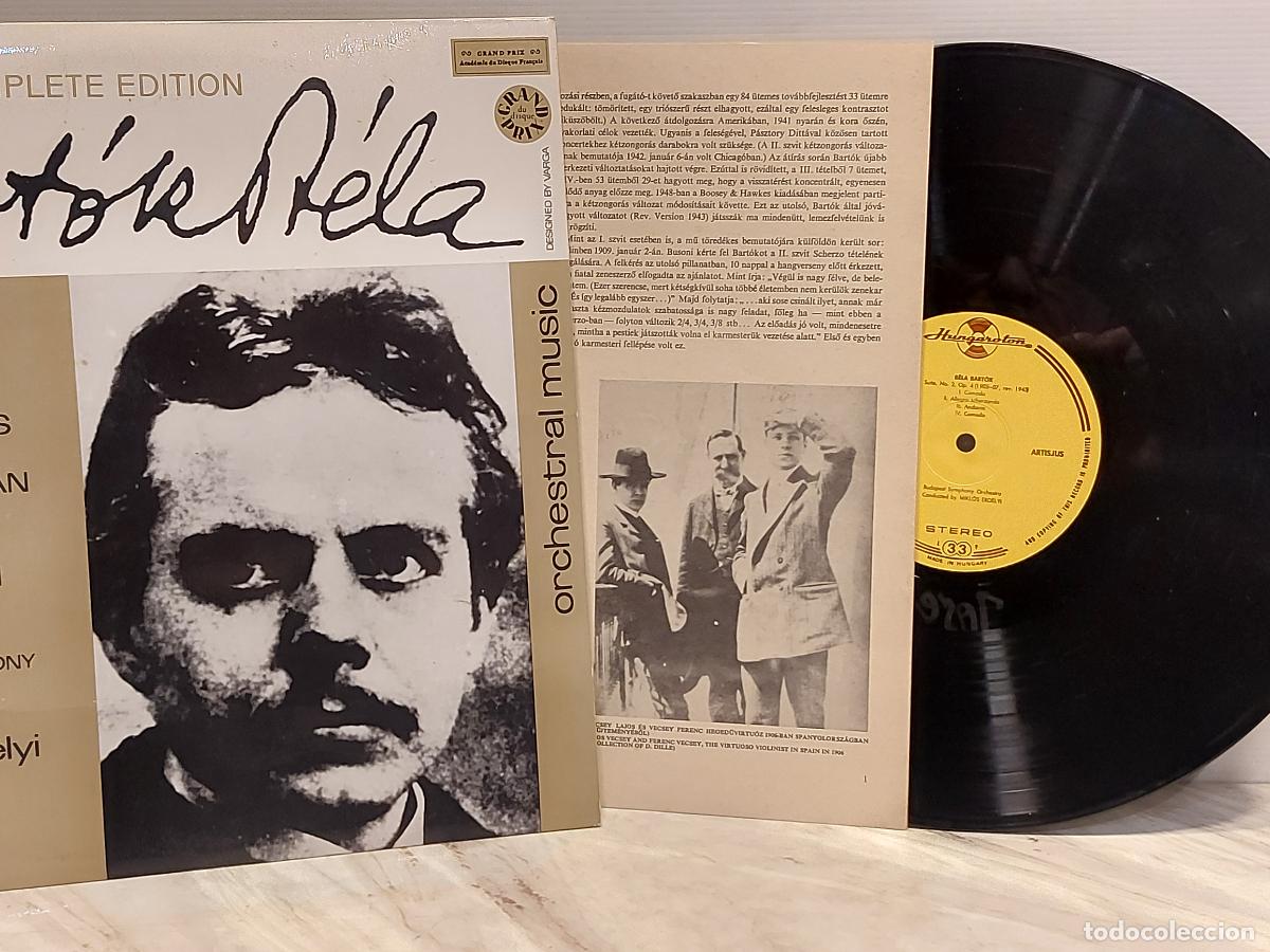Discos de vinilo: ORCHESTRAL MUSIC 2 | B&Eacute;LA BART&Oacute;K | HUNGAROTON | 1969 | MBC.***
