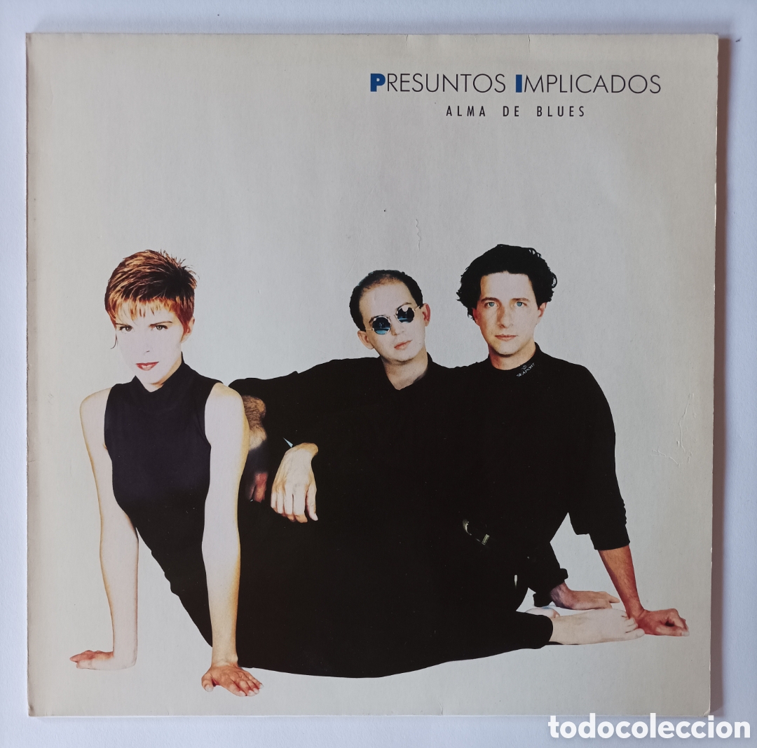 Discos de vinilo: PRESUNTOS IMPLICADOS. ALMA DE BLUES. WEA. 1989. DISCO VINILO LP. EXCELENTE ESTADO.