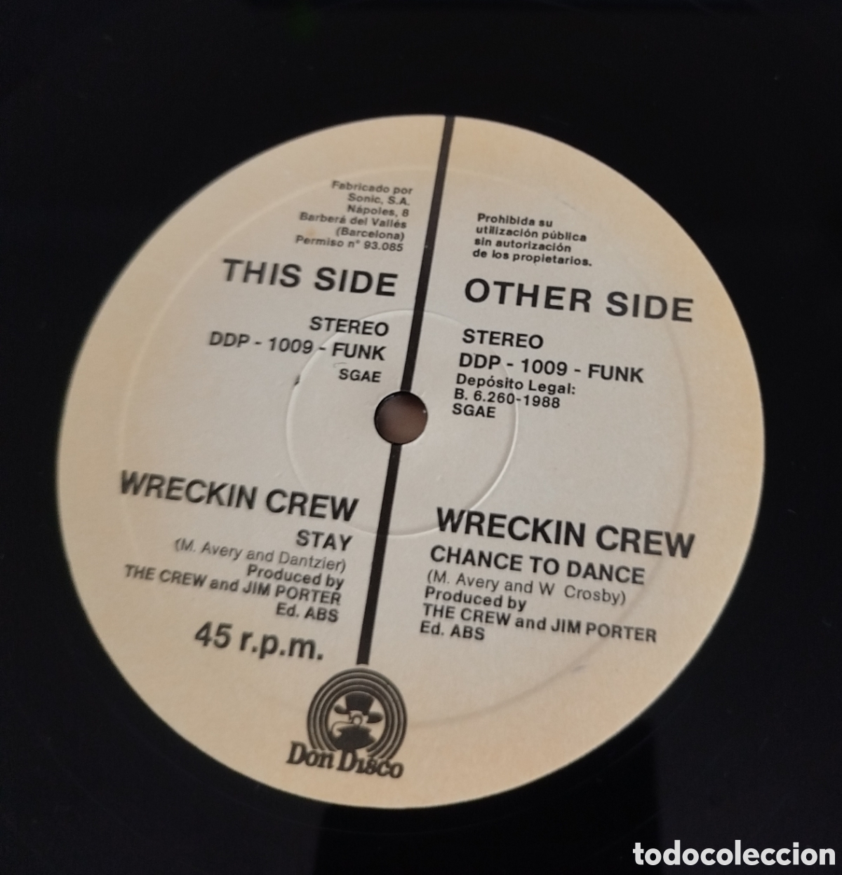 Discos de vinilo: Wreckin Crew - Chance to Dance