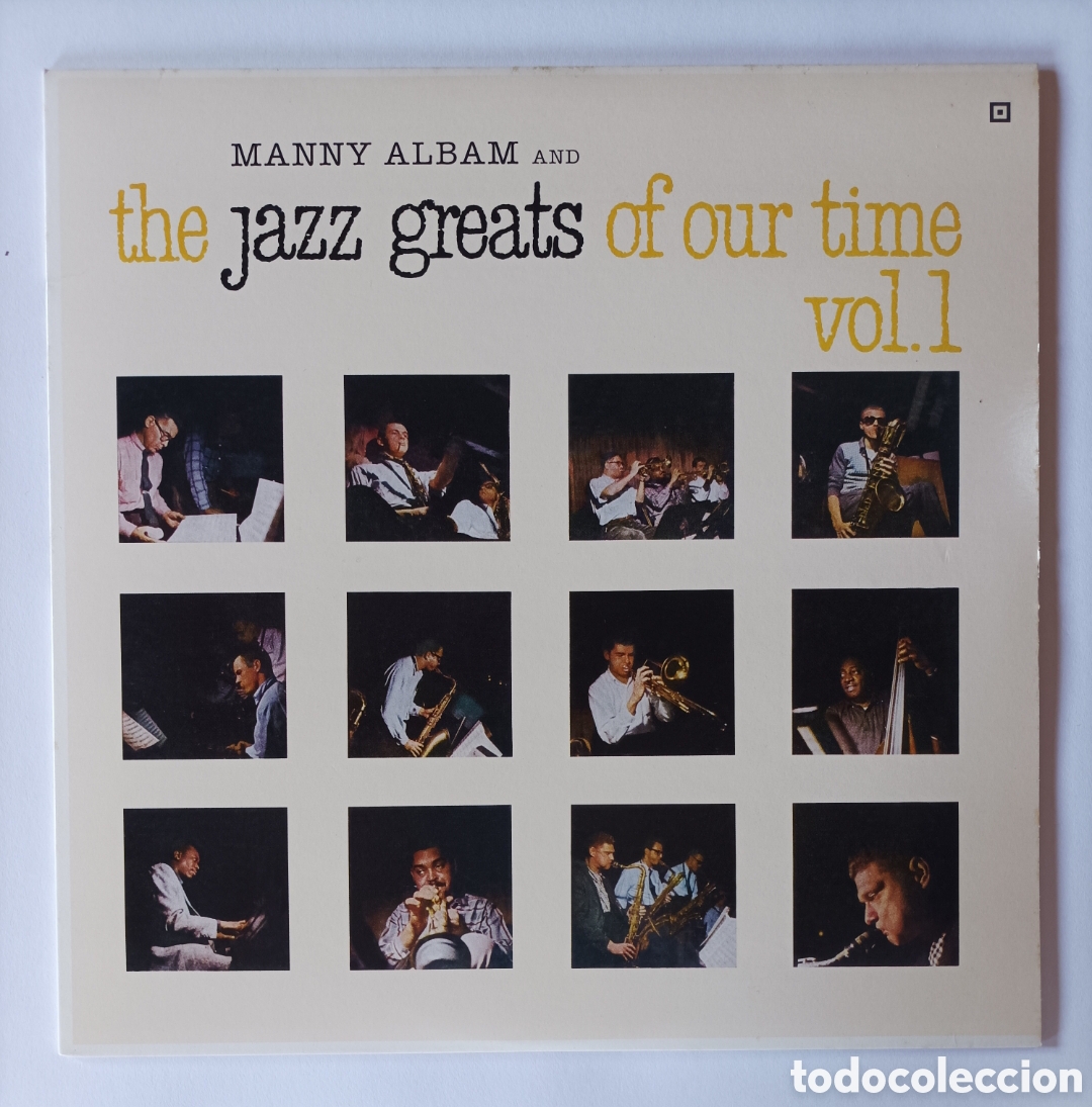 Discos de vinilo: MANNY ALBAM AND THE JAZZ GREATS. DISCO VINILO. EXCELENTE ESTADO.