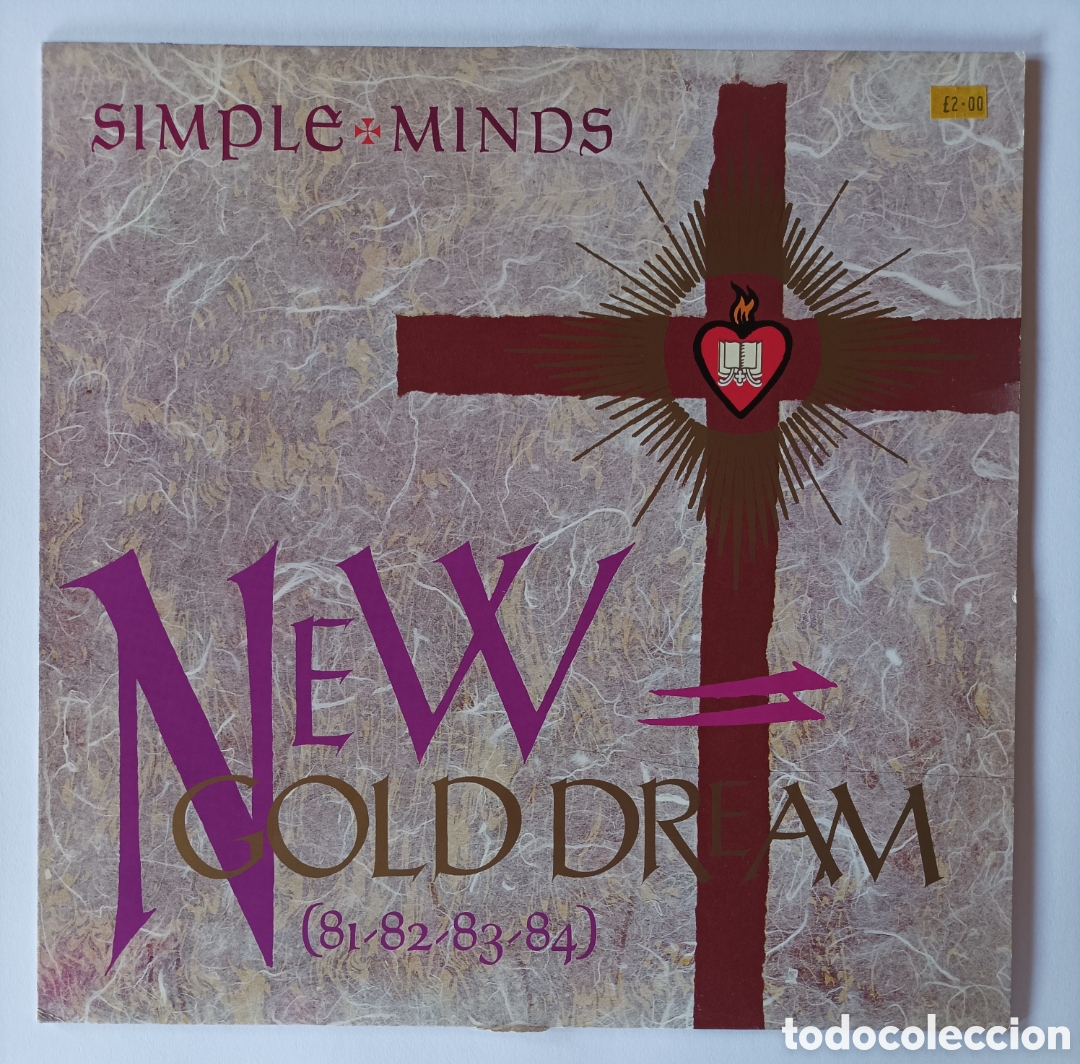 Discos de vinilo: SIMPLE MIND. NEW GOLD DREAM. VIRGIN. DISCO VINILO LP. EXCELENTE ESTADO.