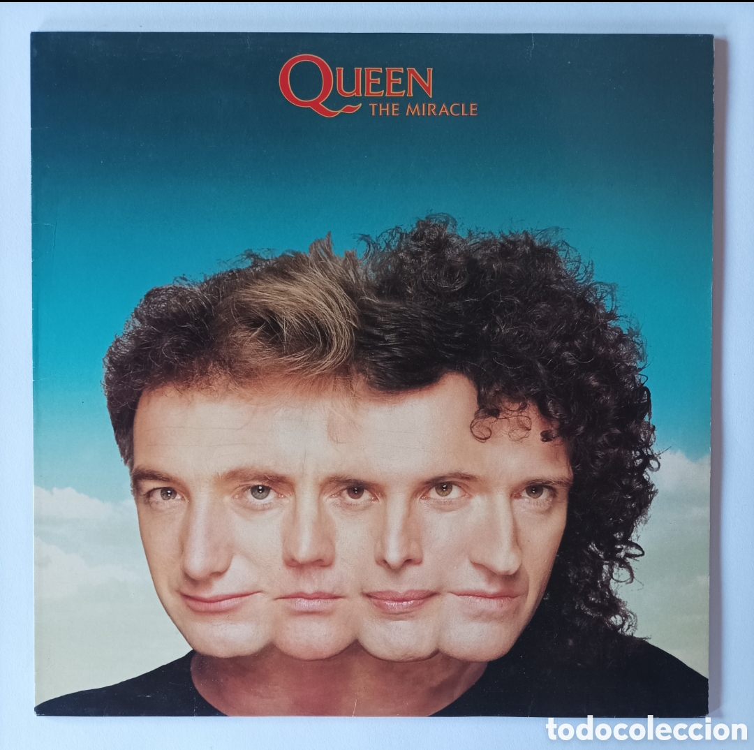 Vinyl records: QUEEN. THE MIRACLE. EMI. DISCO VINILO ANTIGUO.