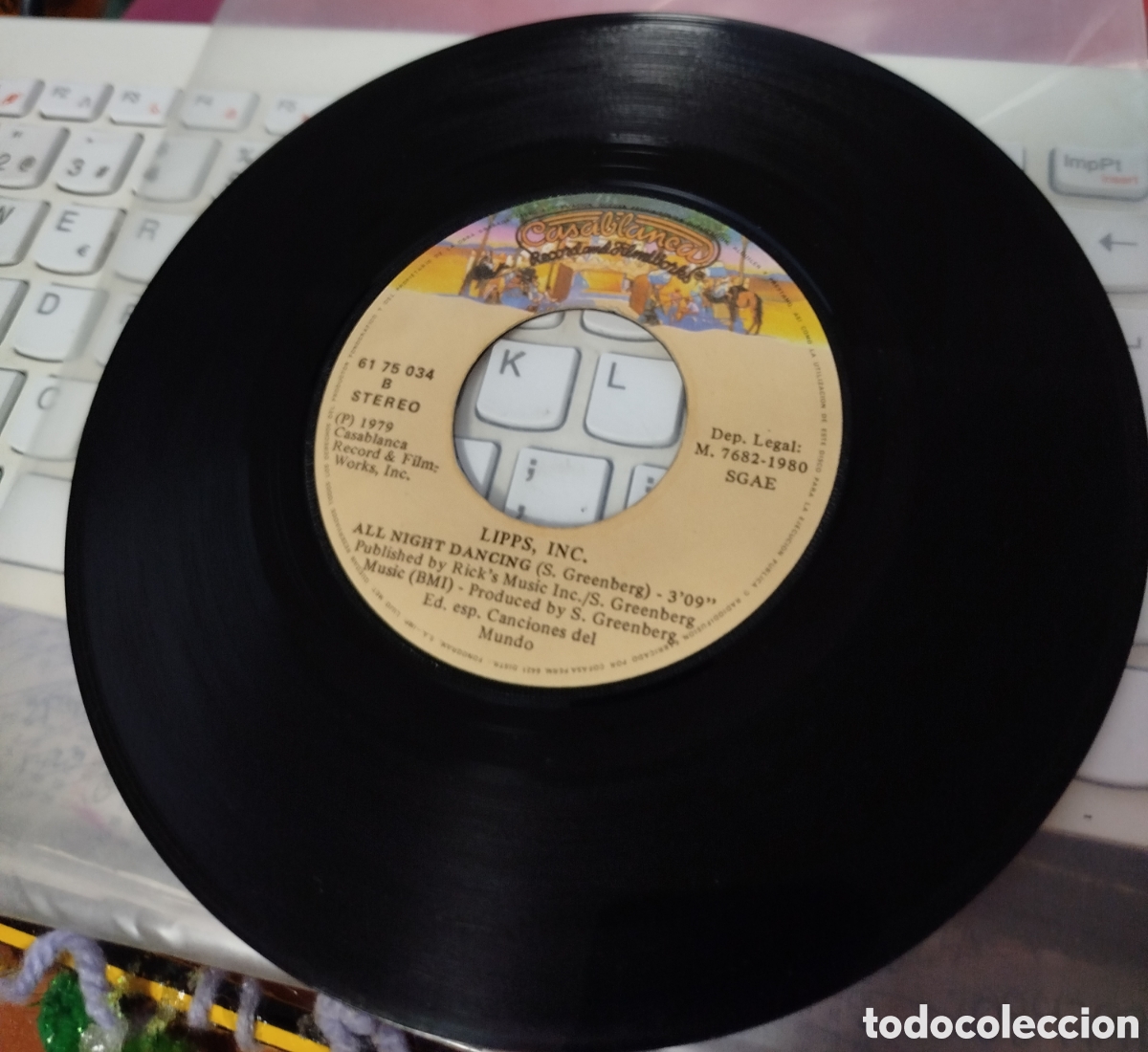 Discos de vinilo: Lipps, Inc. - Funkytown. SOLO DISCO - Foto 2