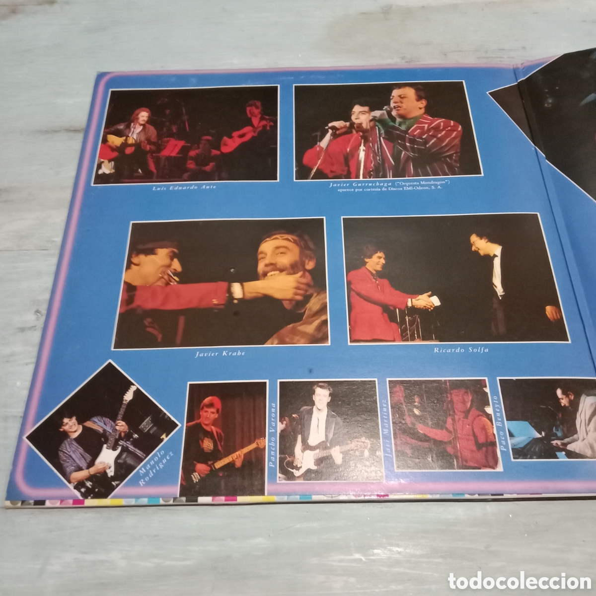 Discos de vinilo: JOAQU&Iacute;N SABINA Y VICEVERSA - EN DIRECTO - LP DOBLE GATEFOLD - Foto 4