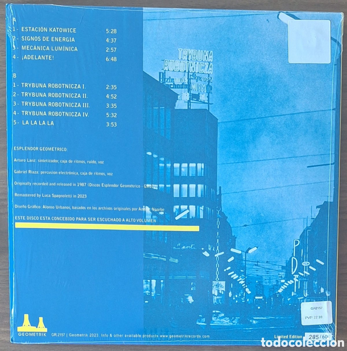 Discos de vinilo: Esplendor Geom&eacute;trico - Kosmos Kino LP - Foto 2