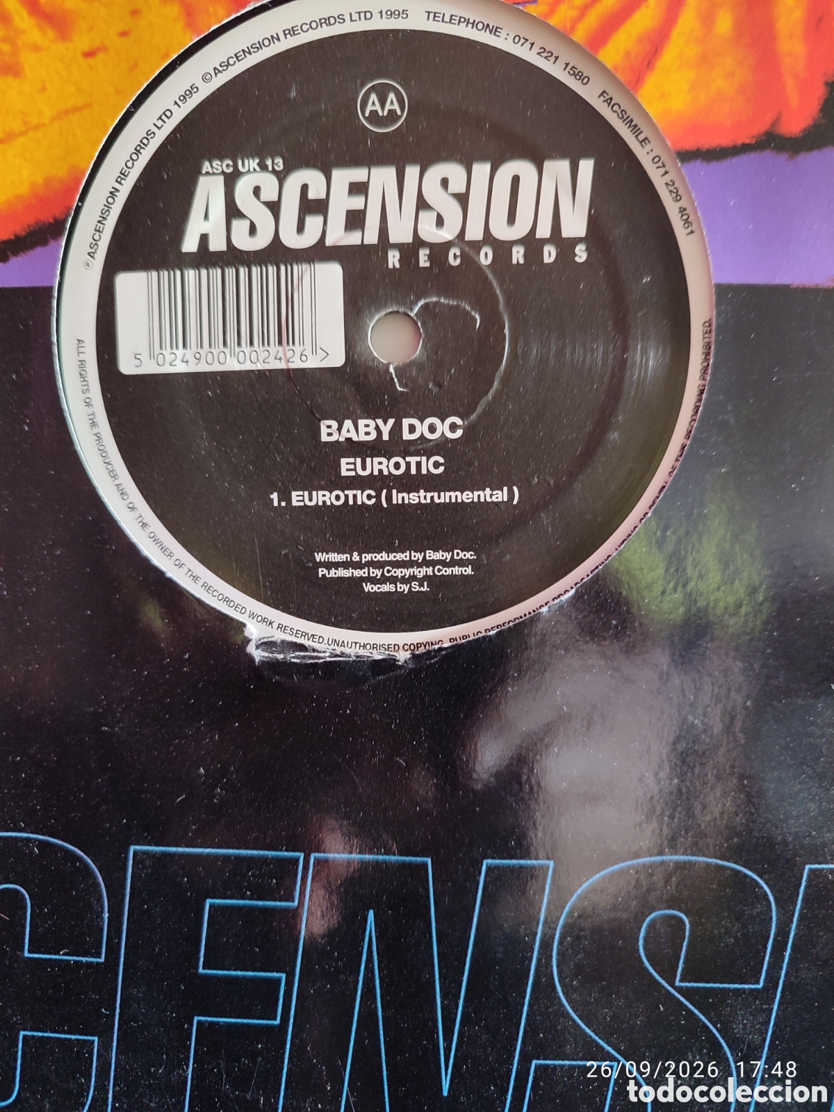 Discos de vinilo: Disco de vinilo CK0921 - Foto 2