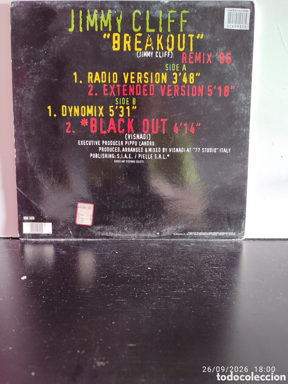 Discos de vinilo: Disco de vinilo CK0931 - Foto 2