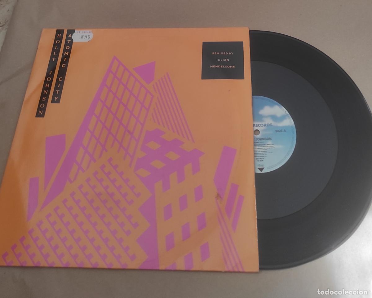 Discos de vinilo: HOLLY JOHNSON. ATOMIC CITY. BEAT THE SYSTEM. MAXI-