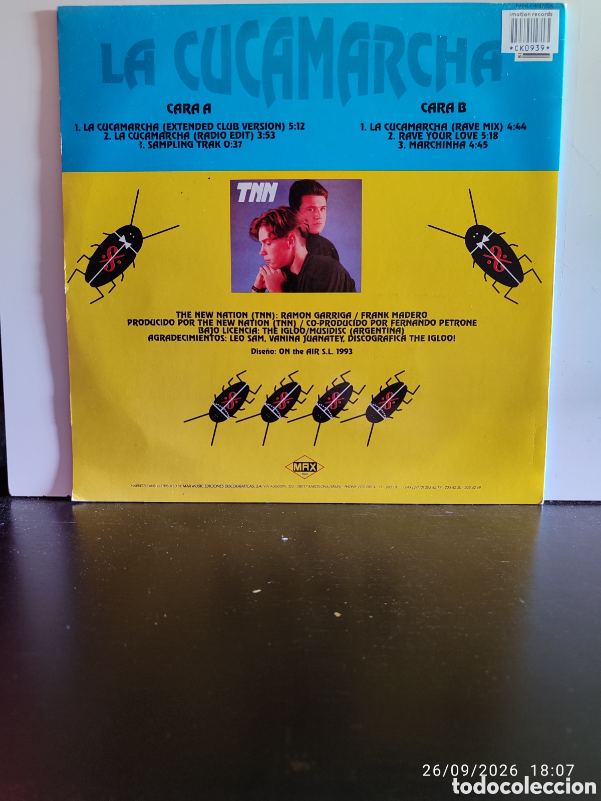 Discos de vinilo: Disco de vinilo CK0939 - Foto 2