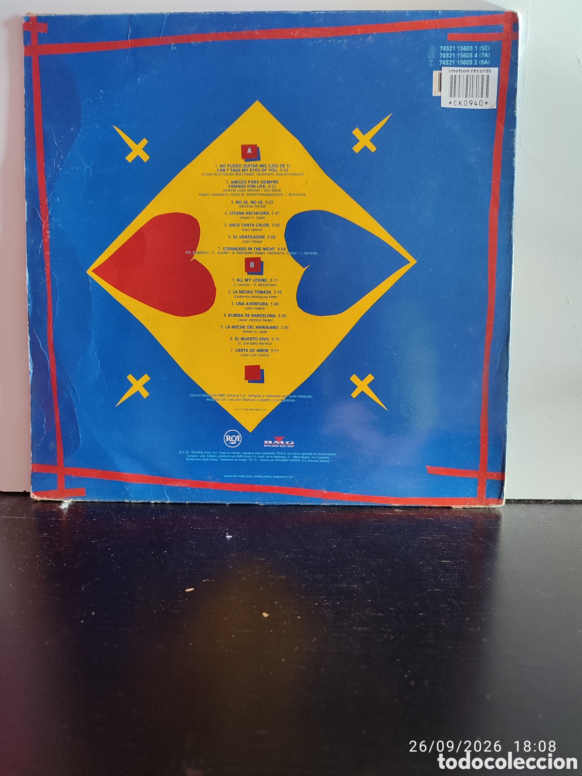 Discos de vinilo: Disco de vinilo C0940K - Foto 2