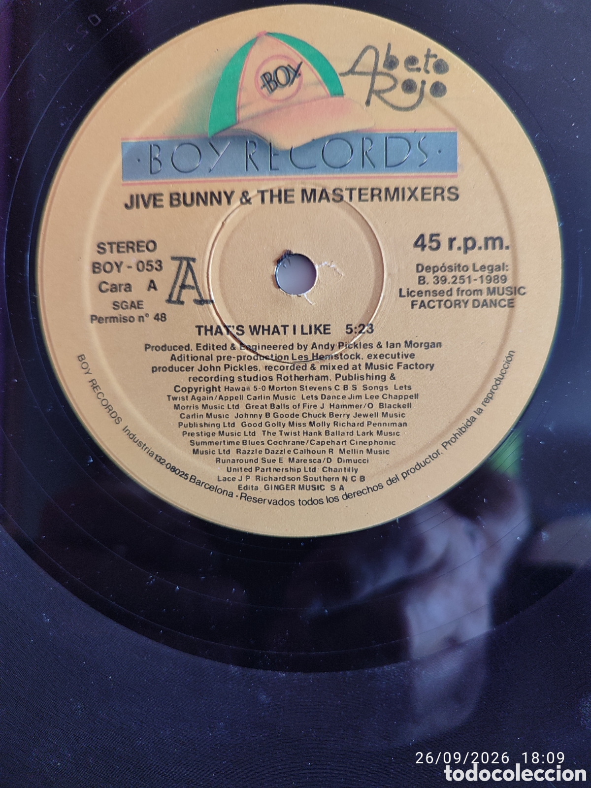 Discos de vinilo: Disco de vinilo CK0941 - Foto 1