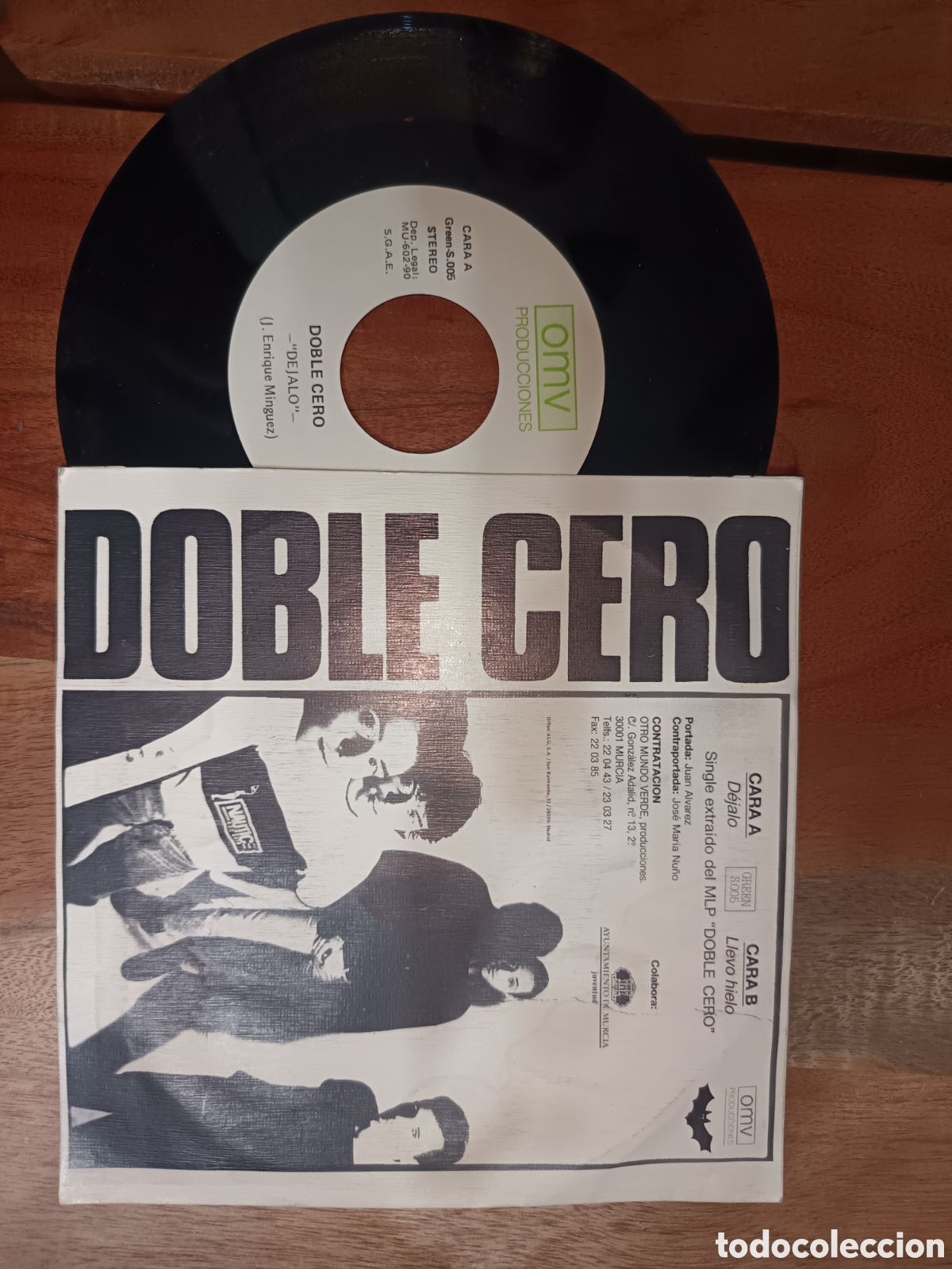 Discos de vinilo: Single 7&rdquo; Doble Cero - Foto 2