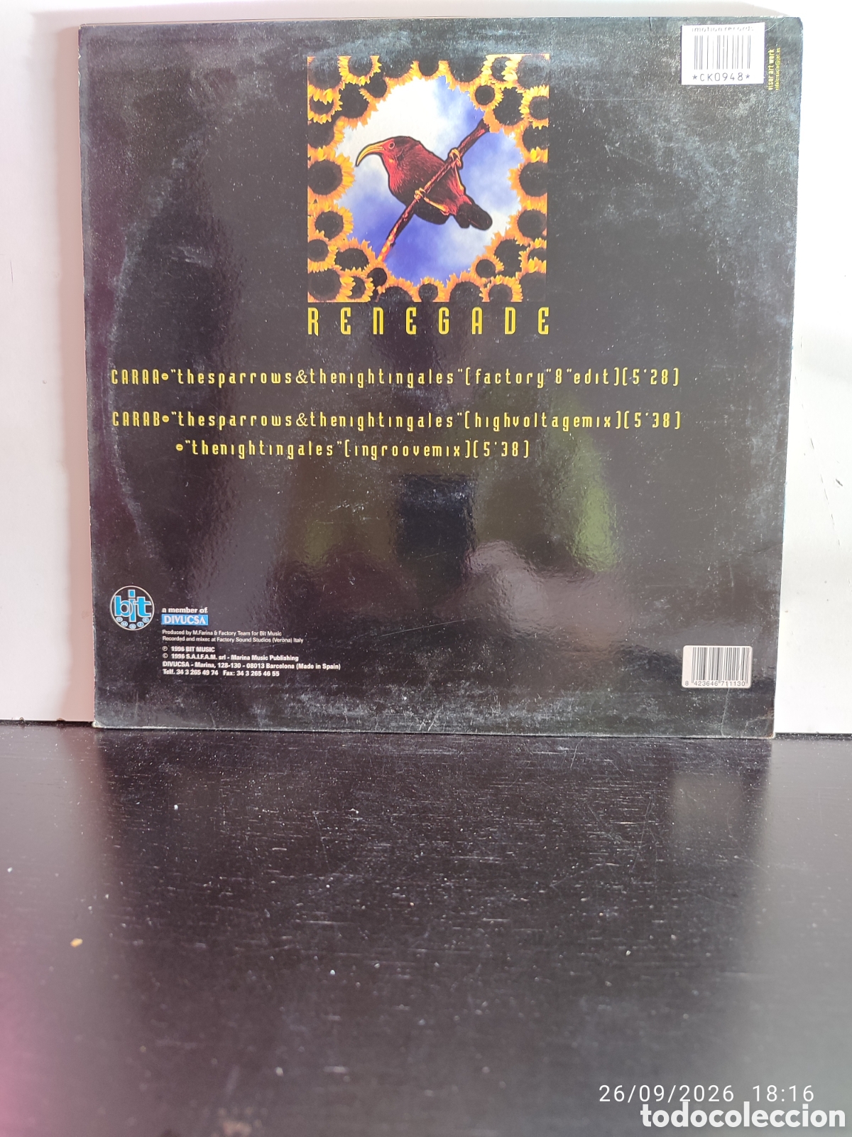 Discos de vinilo: Disco de vinilo CK0948 - Foto 2