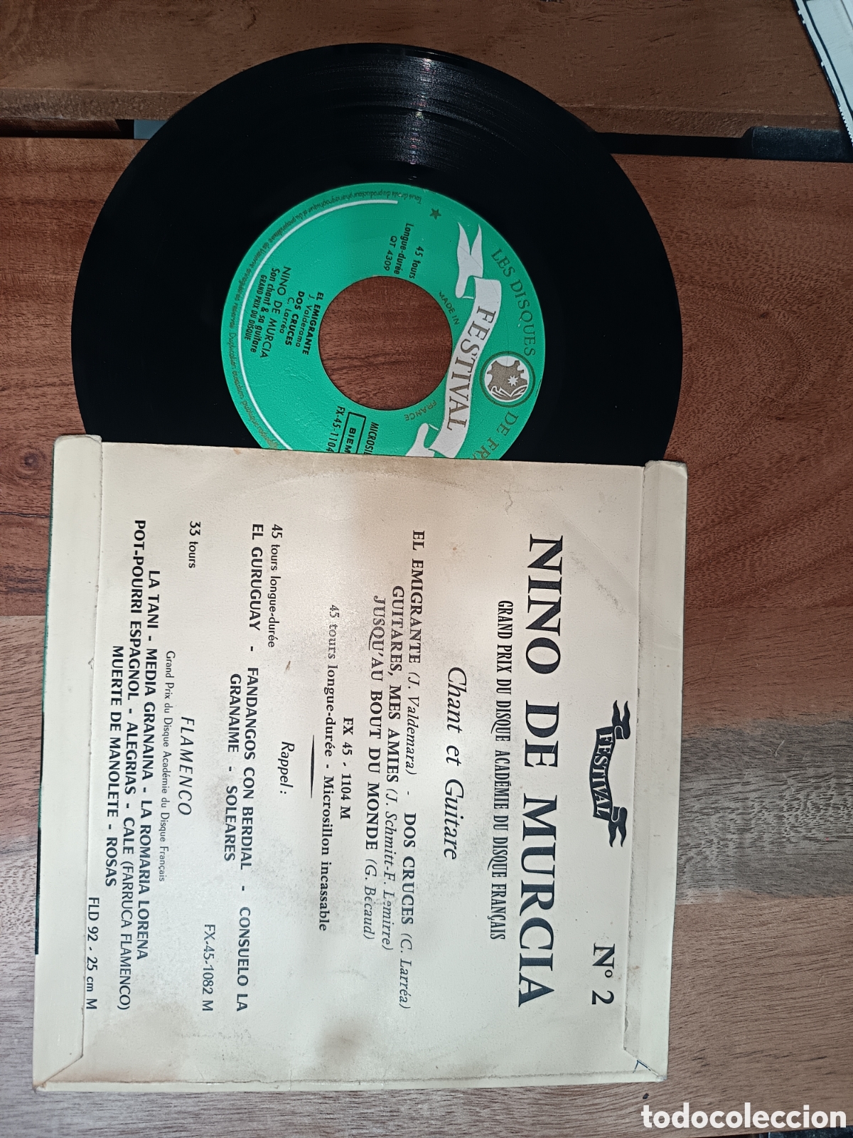 Discos de vinilo: Single 7&rdquo; Ni&ntilde;o de Murcia - Foto 2