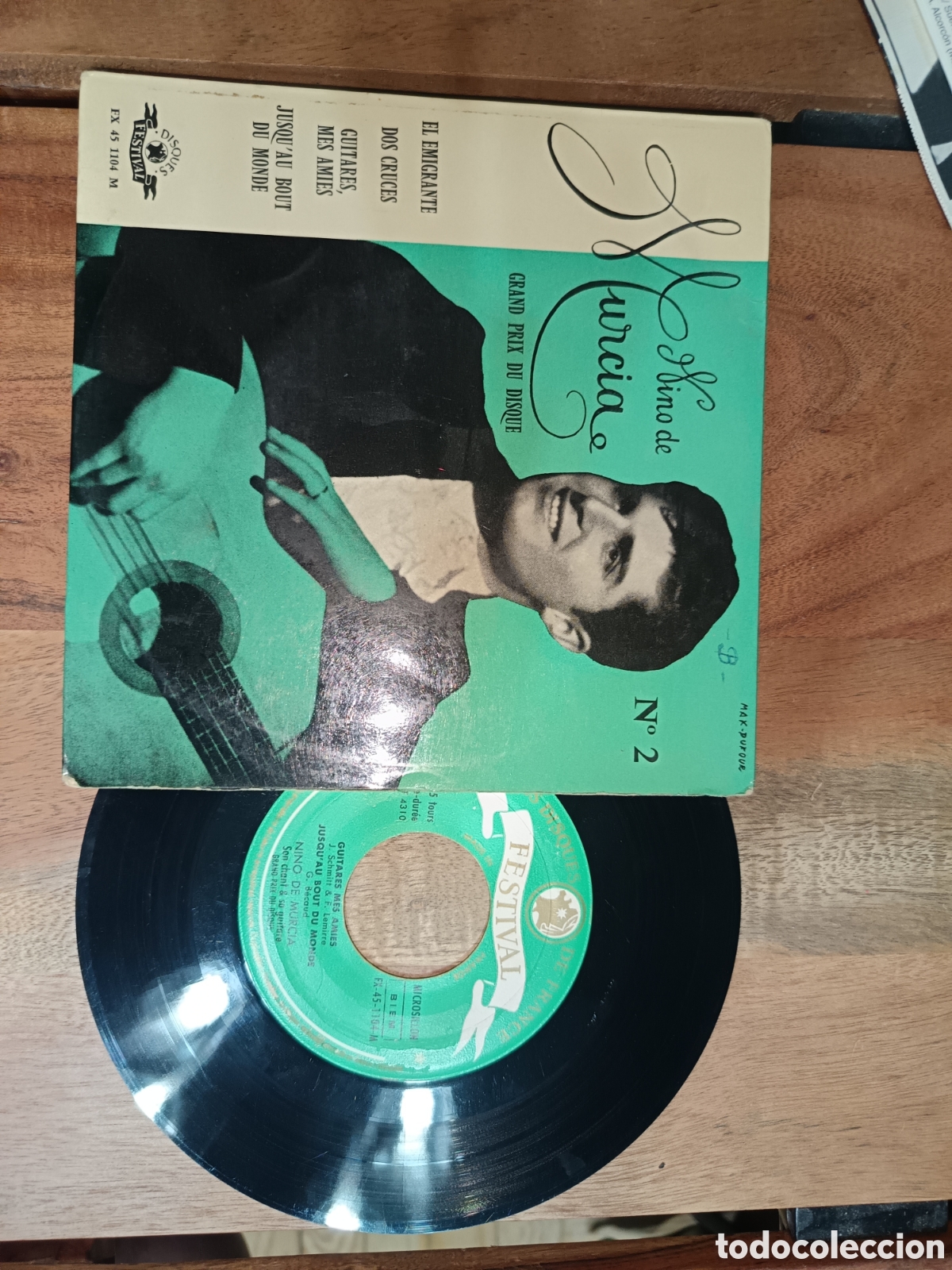 Discos de vinilo: Single 7&rdquo; Ni&ntilde;o de Murcia