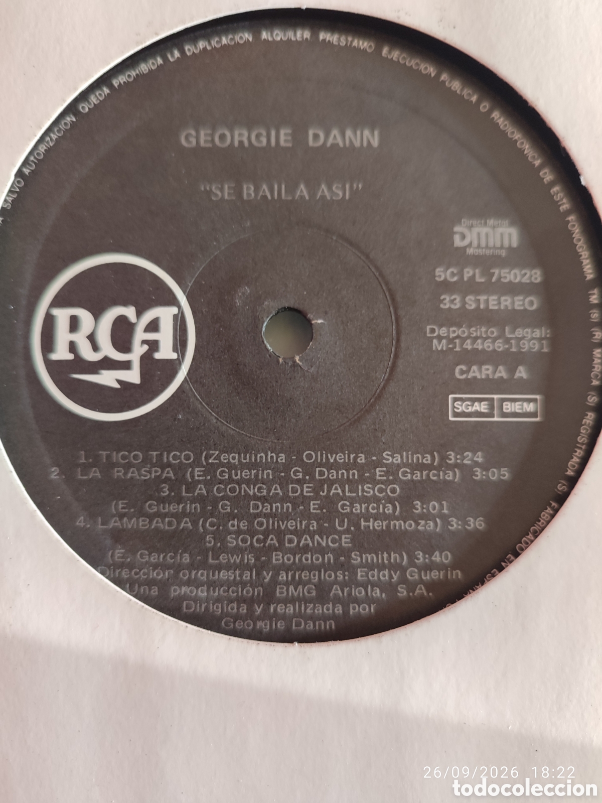 Discos de vinilo: Disco de vinilo CK0952 - Foto 2