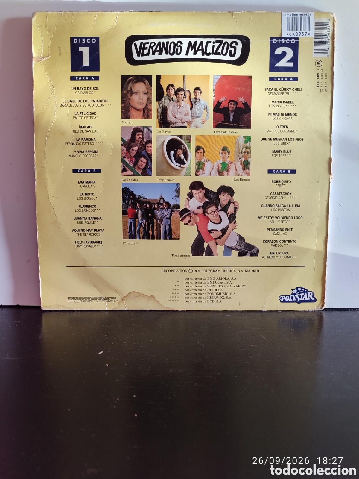 Discos de vinilo: Disco de vinilo C0957K - Foto 2