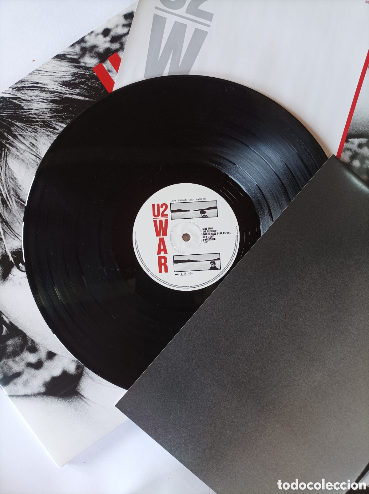Discos de vinilo: U2. WAR. DISCO VINILO LP. 1983. EXCELENTE ESTADO. - Foto 4