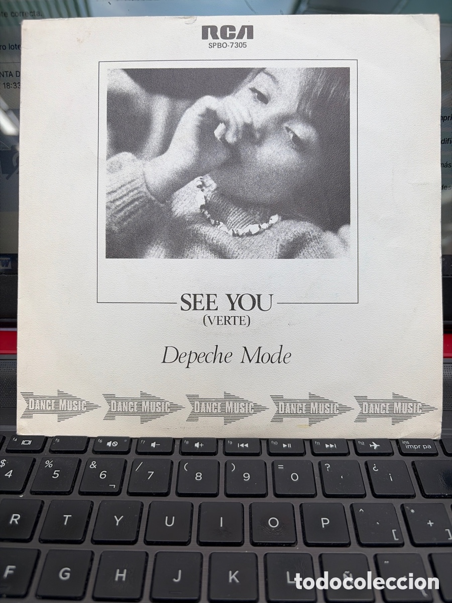 Discos de vinilo: DEPECHE MODE - SEE YOU VERTE + NOW THIS IS FUN SINGLE SPAIN