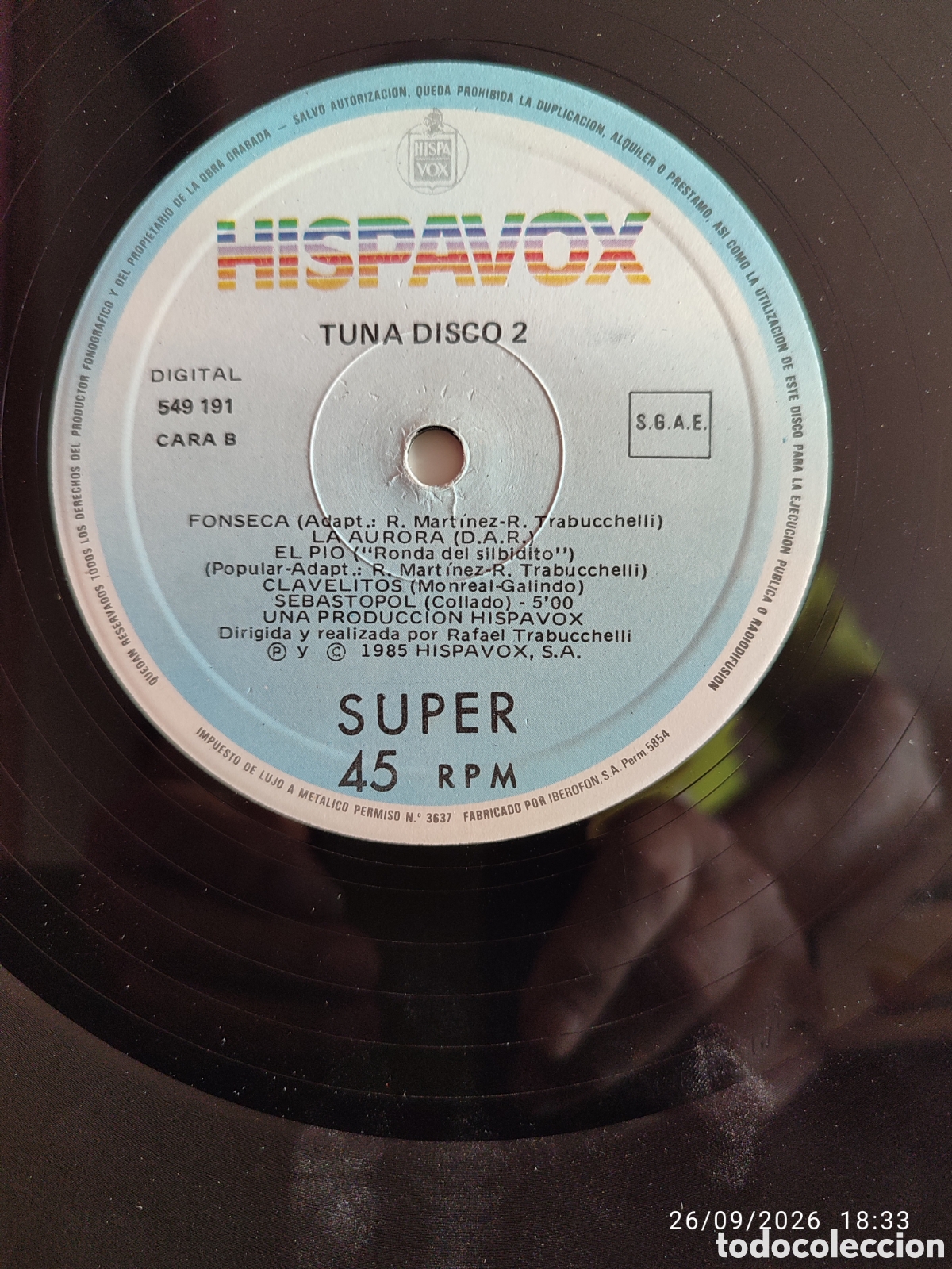 Discos de vinilo: Disco de vinilo CK0963 - Foto 2