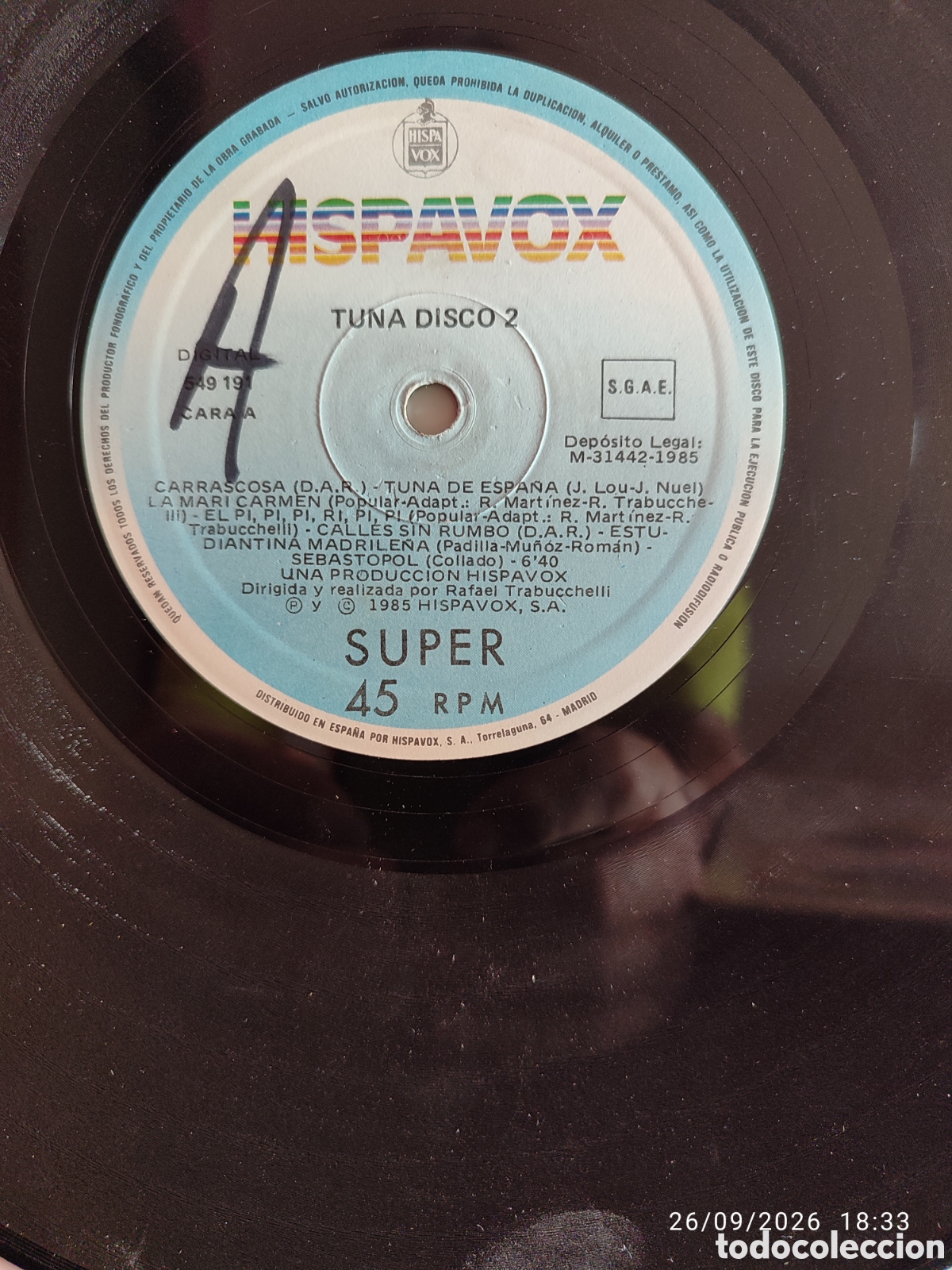 Discos de vinilo: Disco de vinilo CK0963 - Foto 1