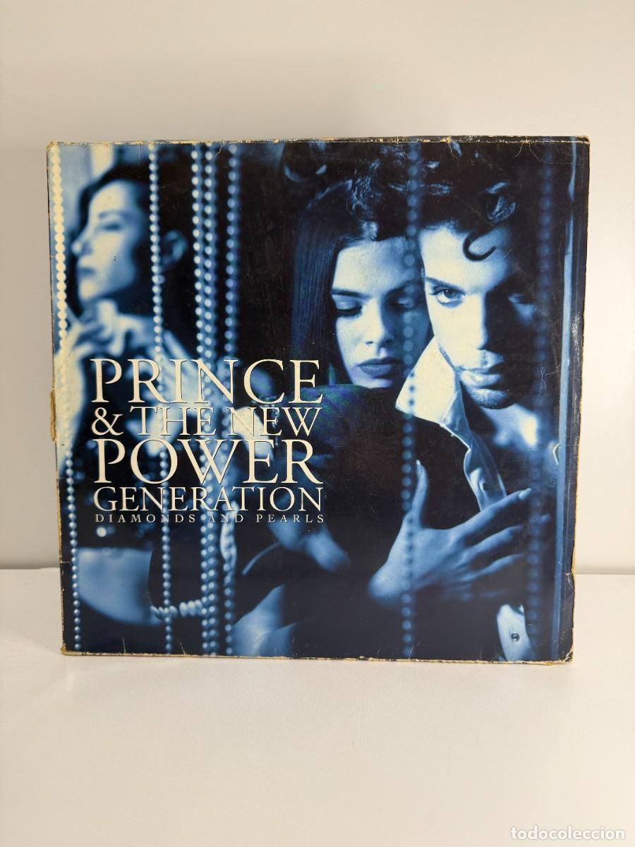 Discos de vinilo: PRINCE AND THE N.P.G. (LP) DIAMONDS AND PEARLS - A&Ntilde;O 1991 - DOBLE DISCO - ENCARTES LETRAS - ED. ALEM
