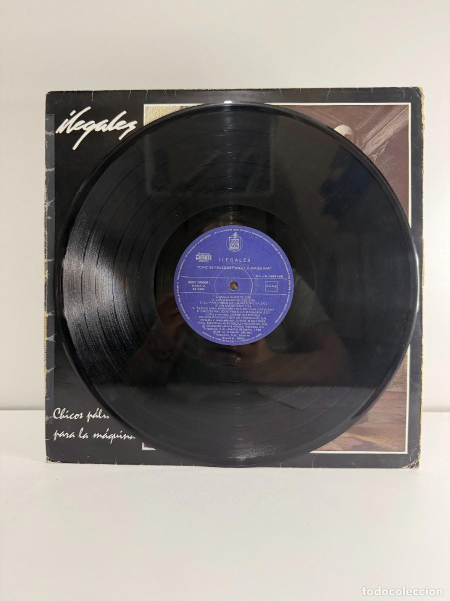 Discos de vinilo: ILEGALES (LP) CHICOS PALIDOS PARA LA MAQUINA - A&Ntilde;O 1988