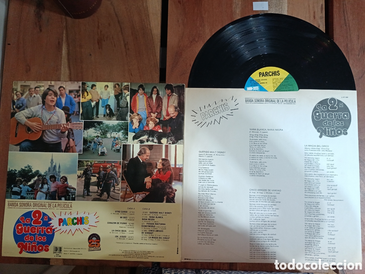 Discos de vinilo: LP Parch&iacute;s Banda Sonora pel&iacute;cula - Foto 2