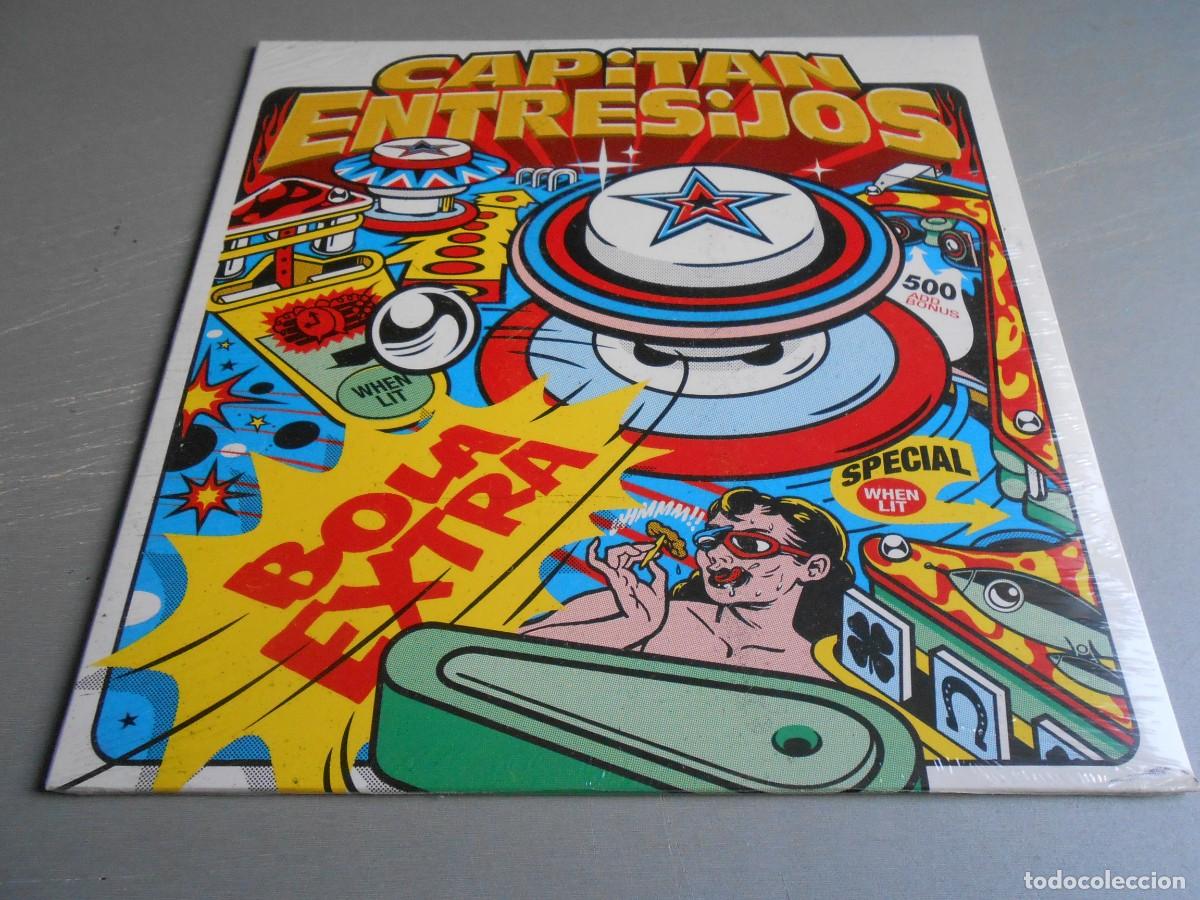 Discos de vinilo: CAPITAN ENTRESIJOS - BOLA EXTRA -, LP, PERSEGUIDA HASTA EL CATRE + 13, A&Ntilde;O 2018, FOLC 106 - NUEVO -